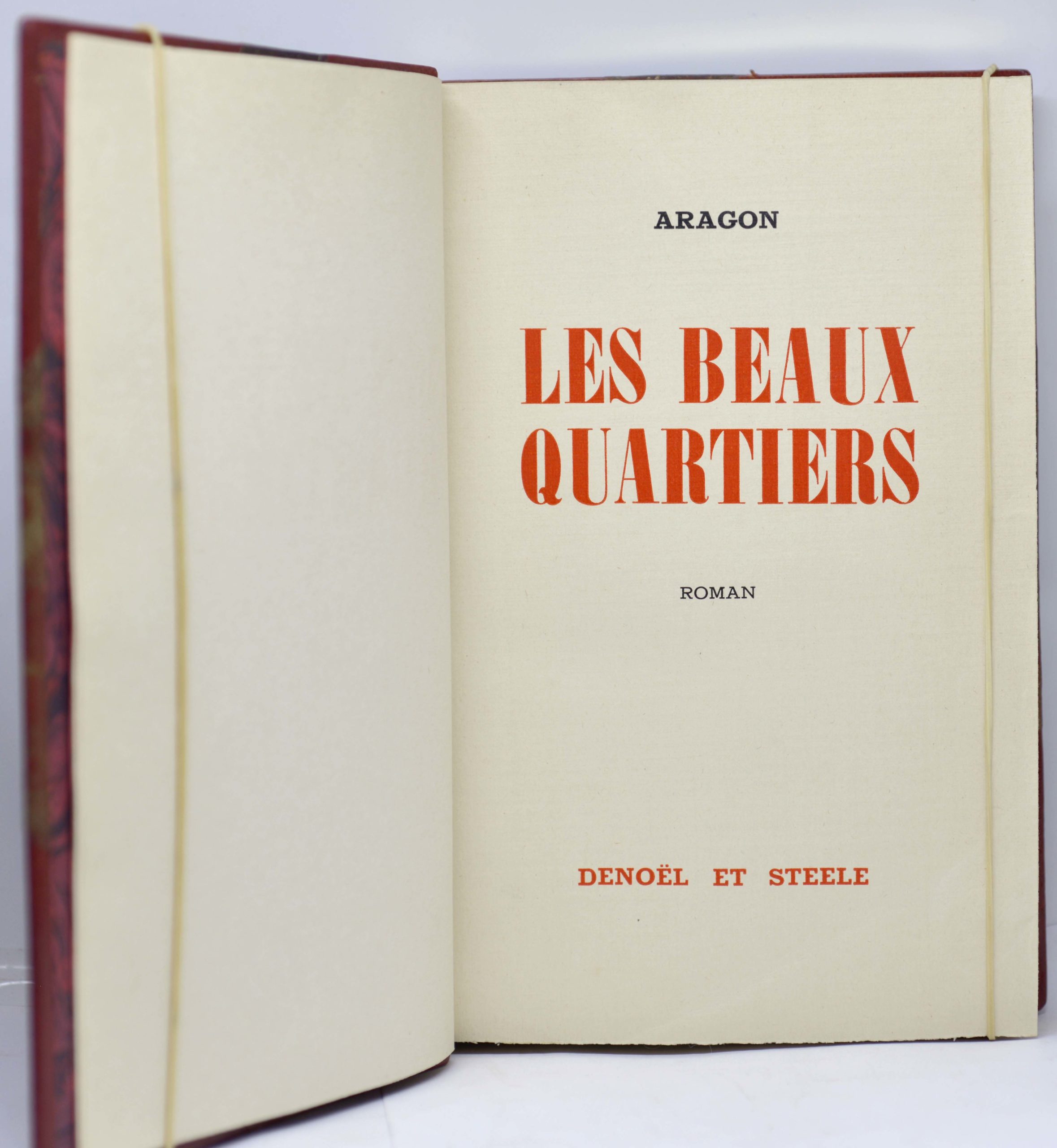 ARAGON, Les Beaux Quartiers, 1936 – Image 2
