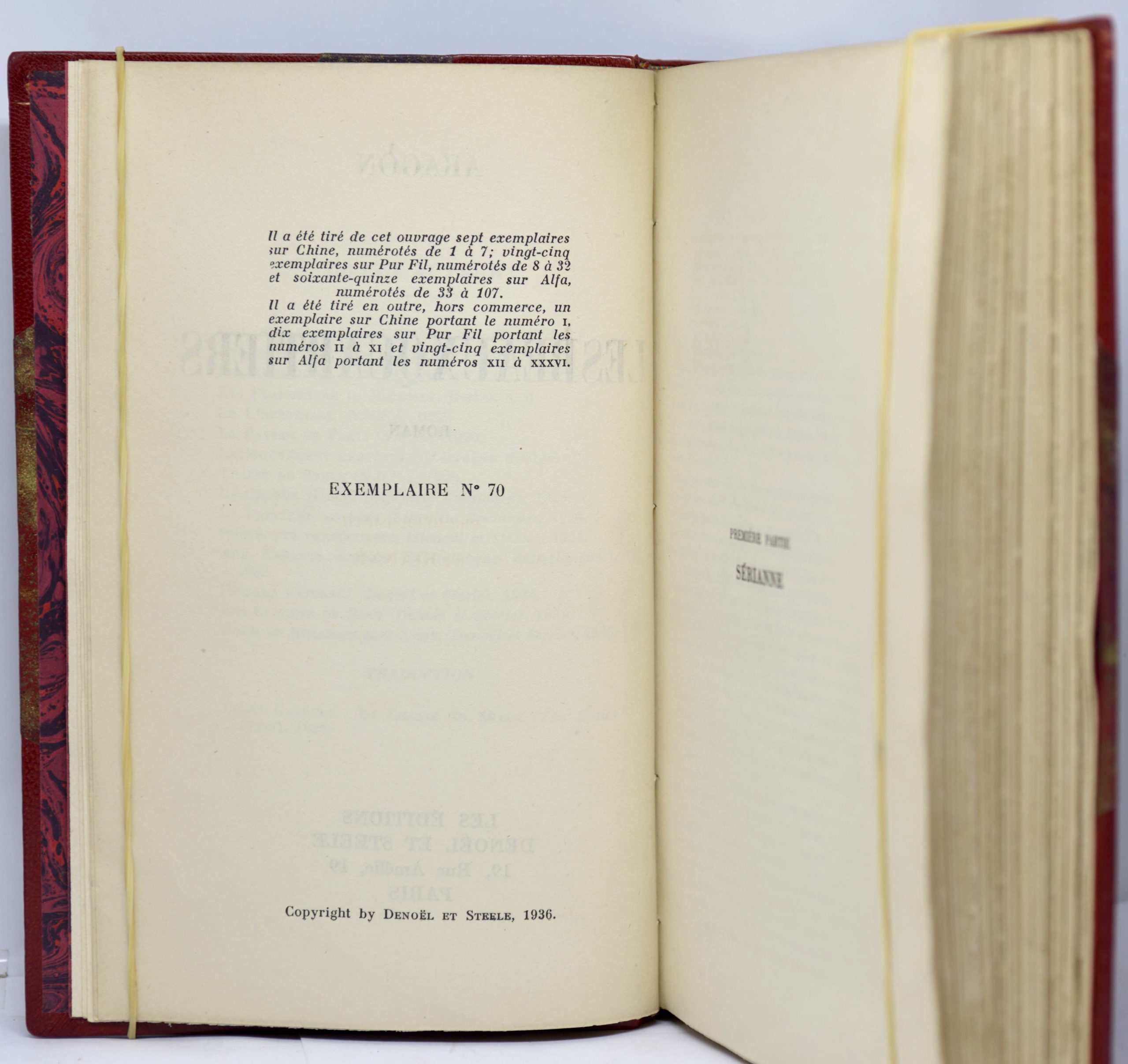 ARAGON, Les Beaux Quartiers, 1936 – Image 4