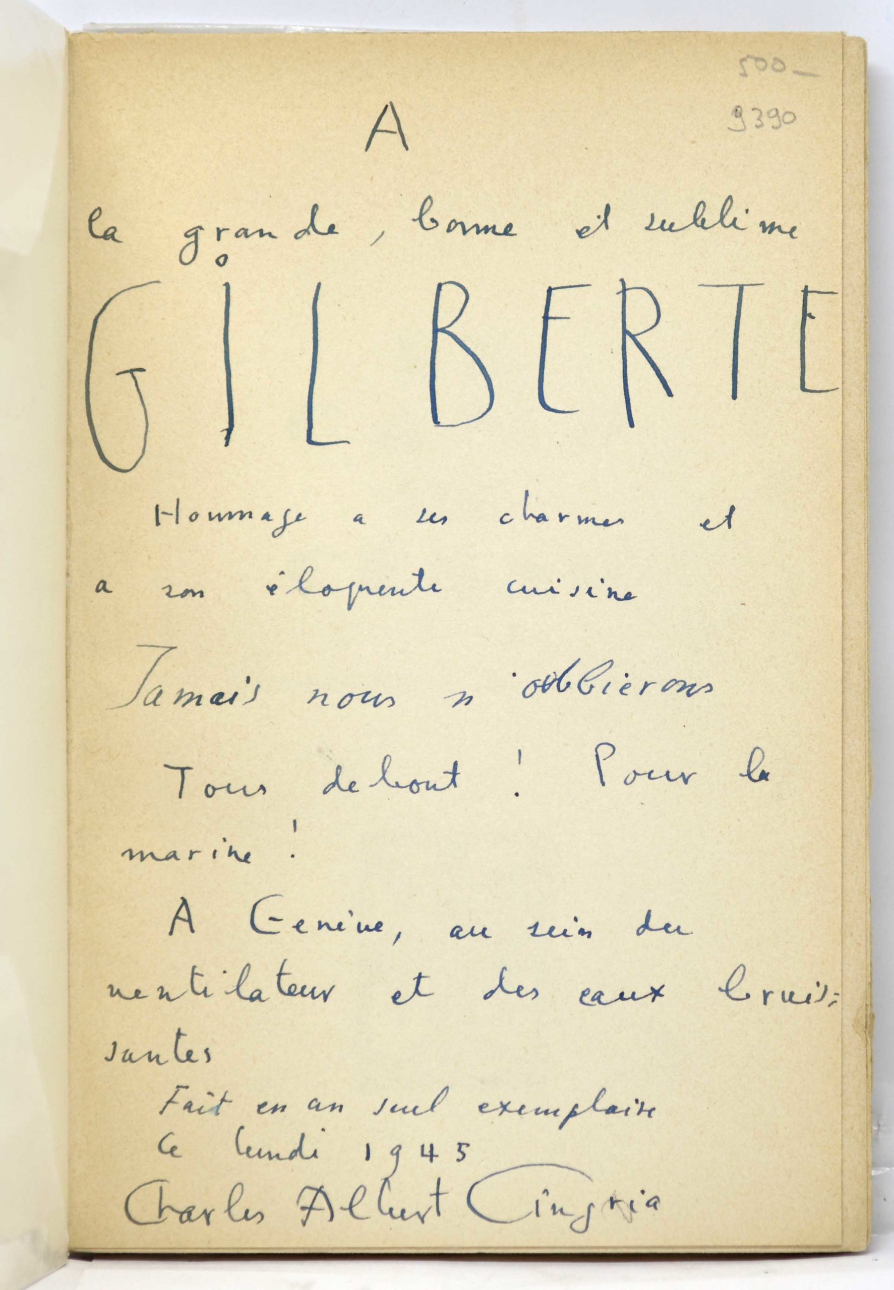 CINGRIA, Le Camp De César. Lithographies de Gea Augsbourg. 1945 – Image 2