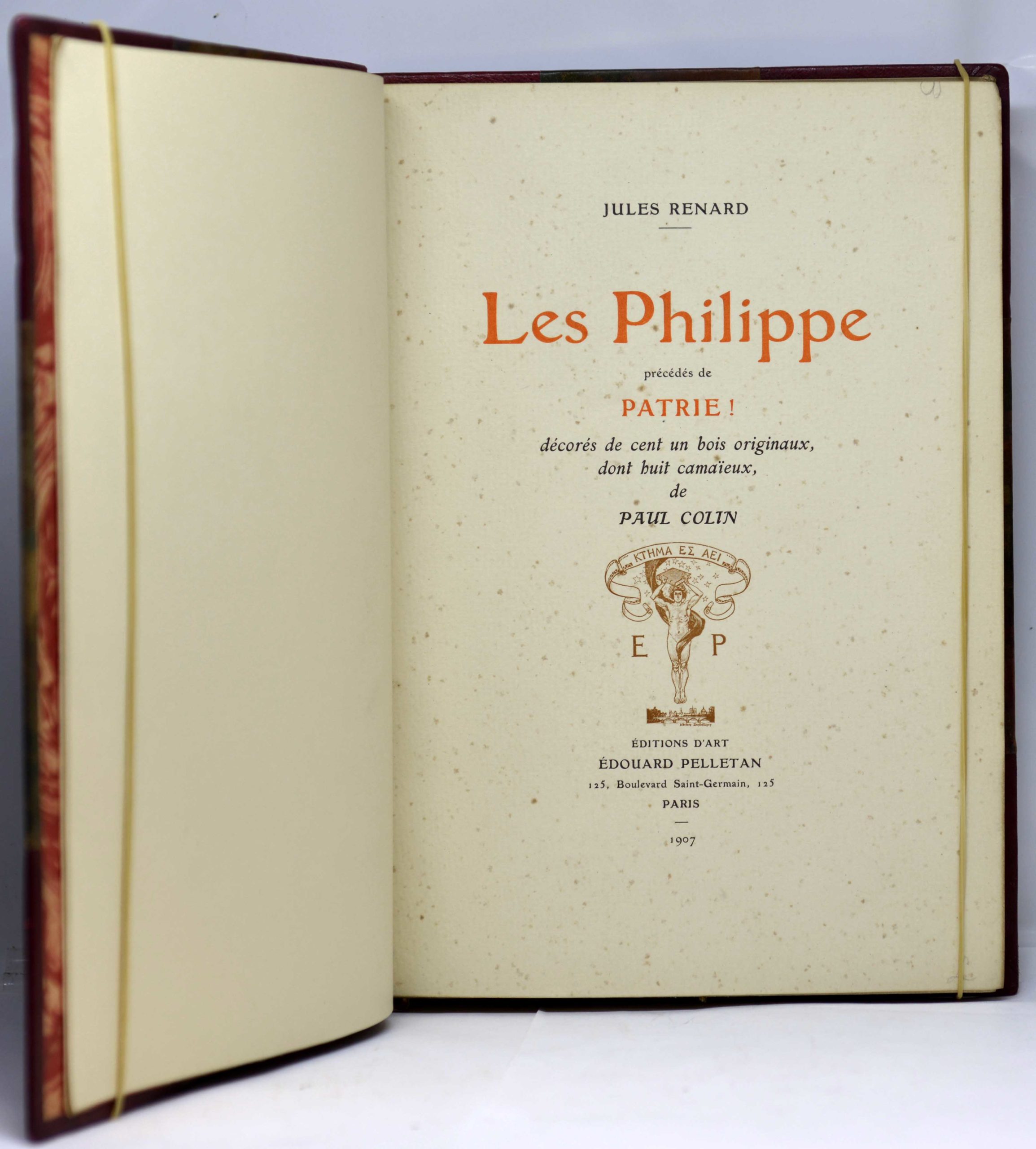 RENARD / COLIN (ill.), LES PHILIPPE précédés de PATRIE !, 1907 – Image 3