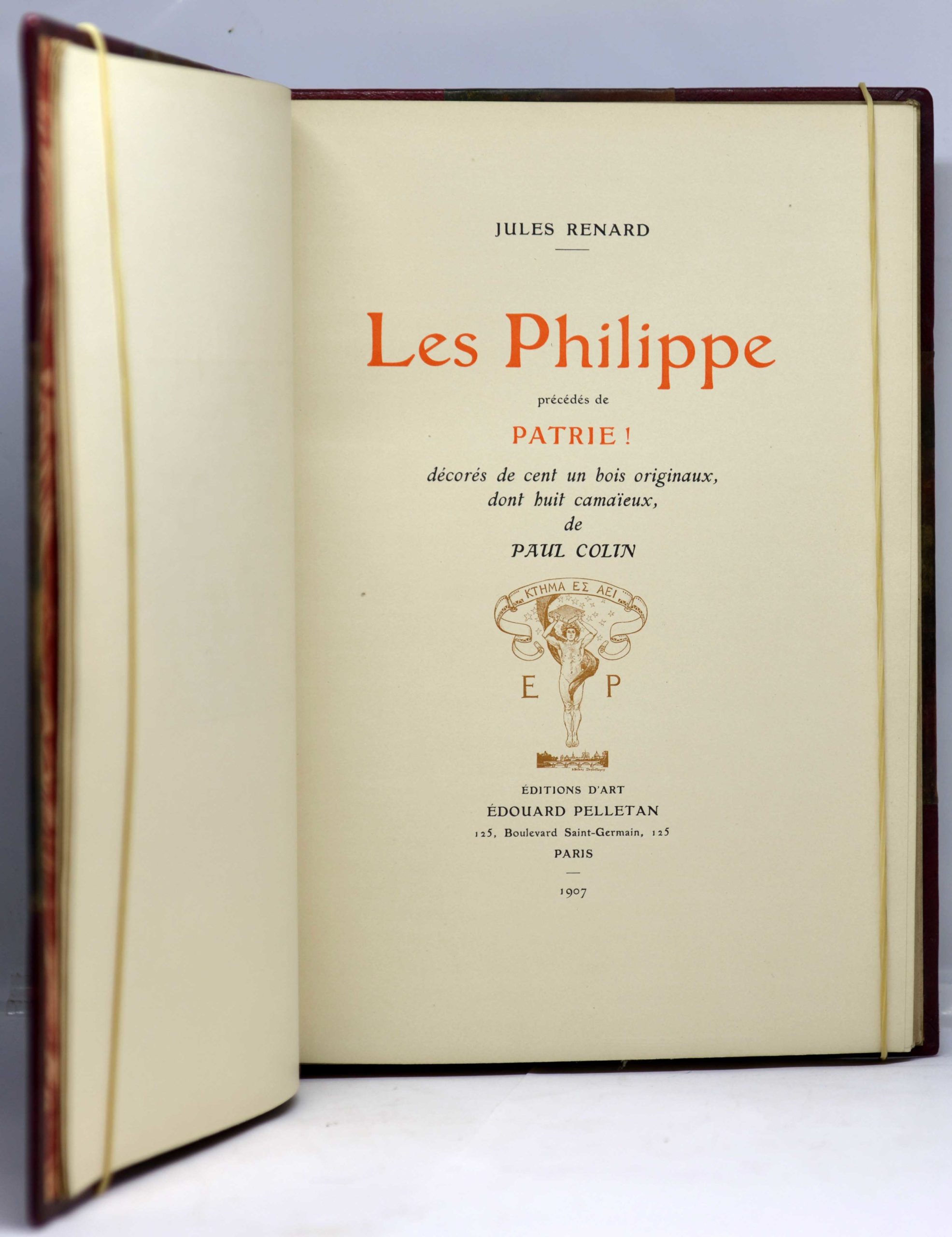 RENARD / COLIN (ill.), LES PHILIPPE précédés de PATRIE !, 1907