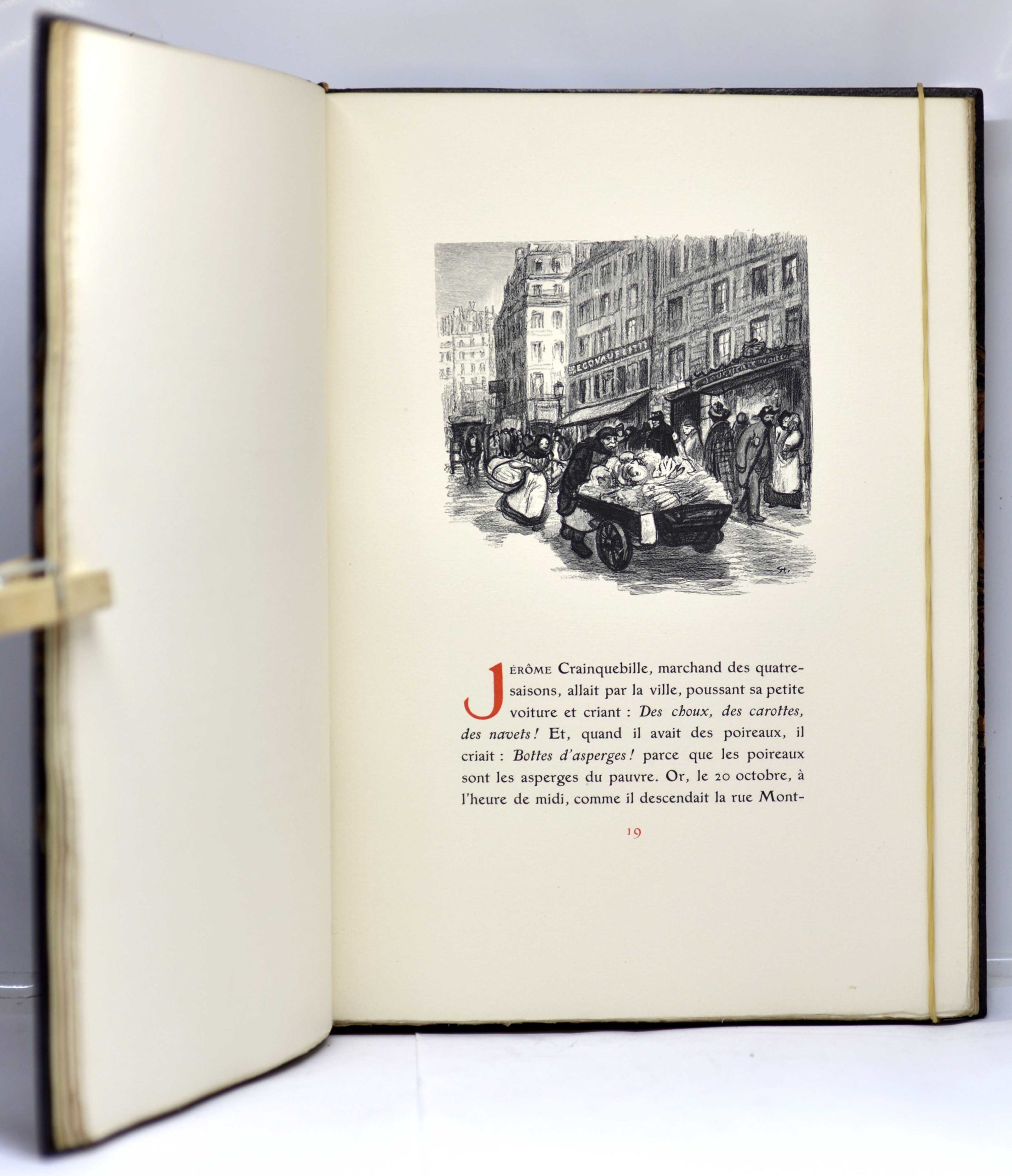 FRANCE / STEINLEN (ill.), L'AFFAIRE CRAINQUEBILLE. 63 Composition de Steinlen. – Image 3