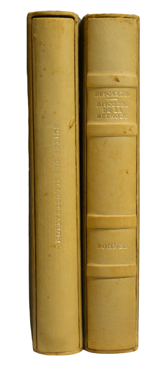 DESCARTES / ROHNER (ill.), DISCOURS DE LA METHODE, suivi de l'Entretien avec Burman traduit par Charles Adam. Lithographies en couleurs de Rohner. 1976 – Image 4