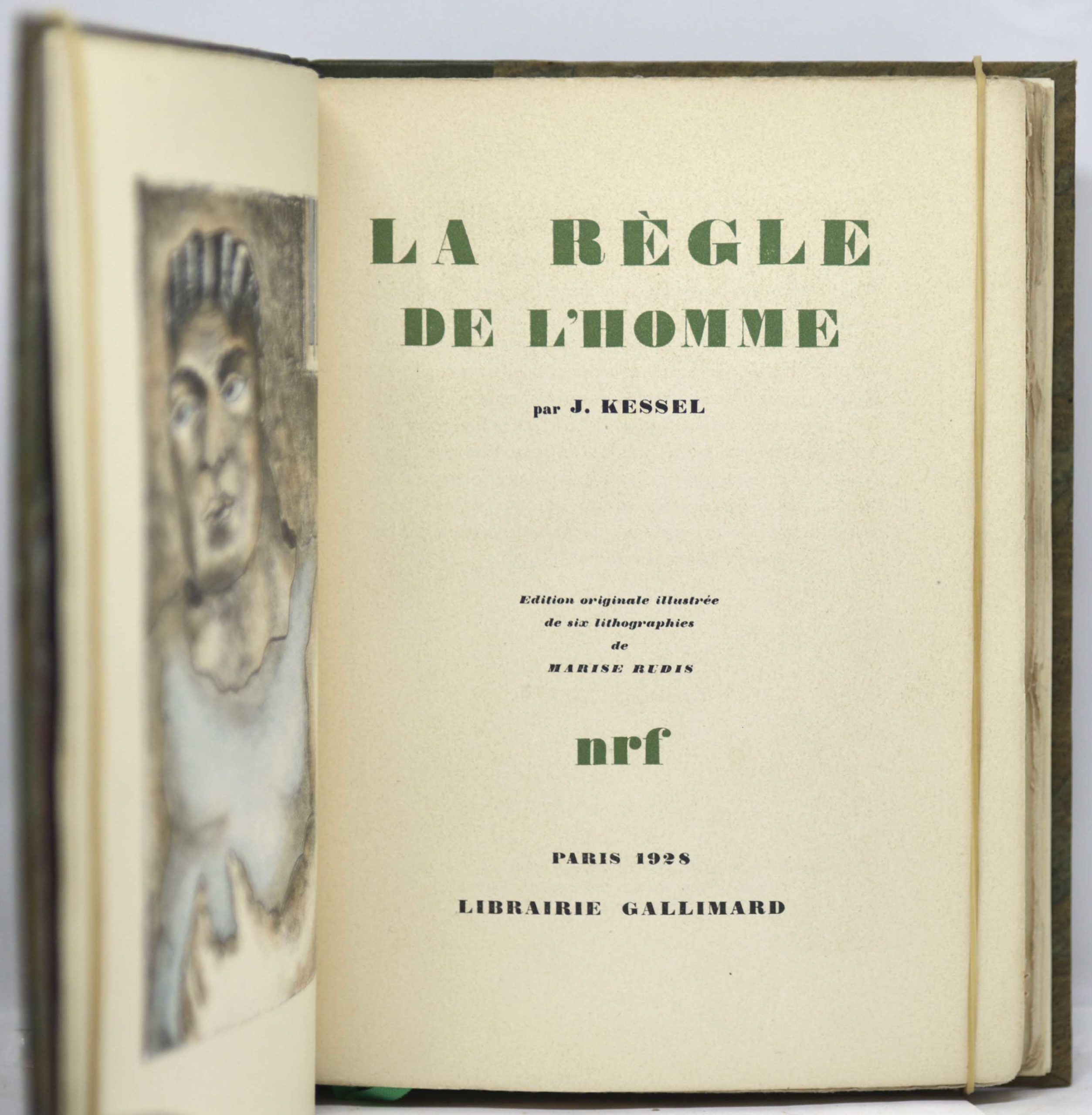 KESSEL / RUDIS (ill.), La règle de l'homme, 1928 – Image 3