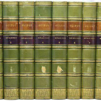 GUIZOT, Mémoires pour servir à l'histoire de mon temps, 1858-1867