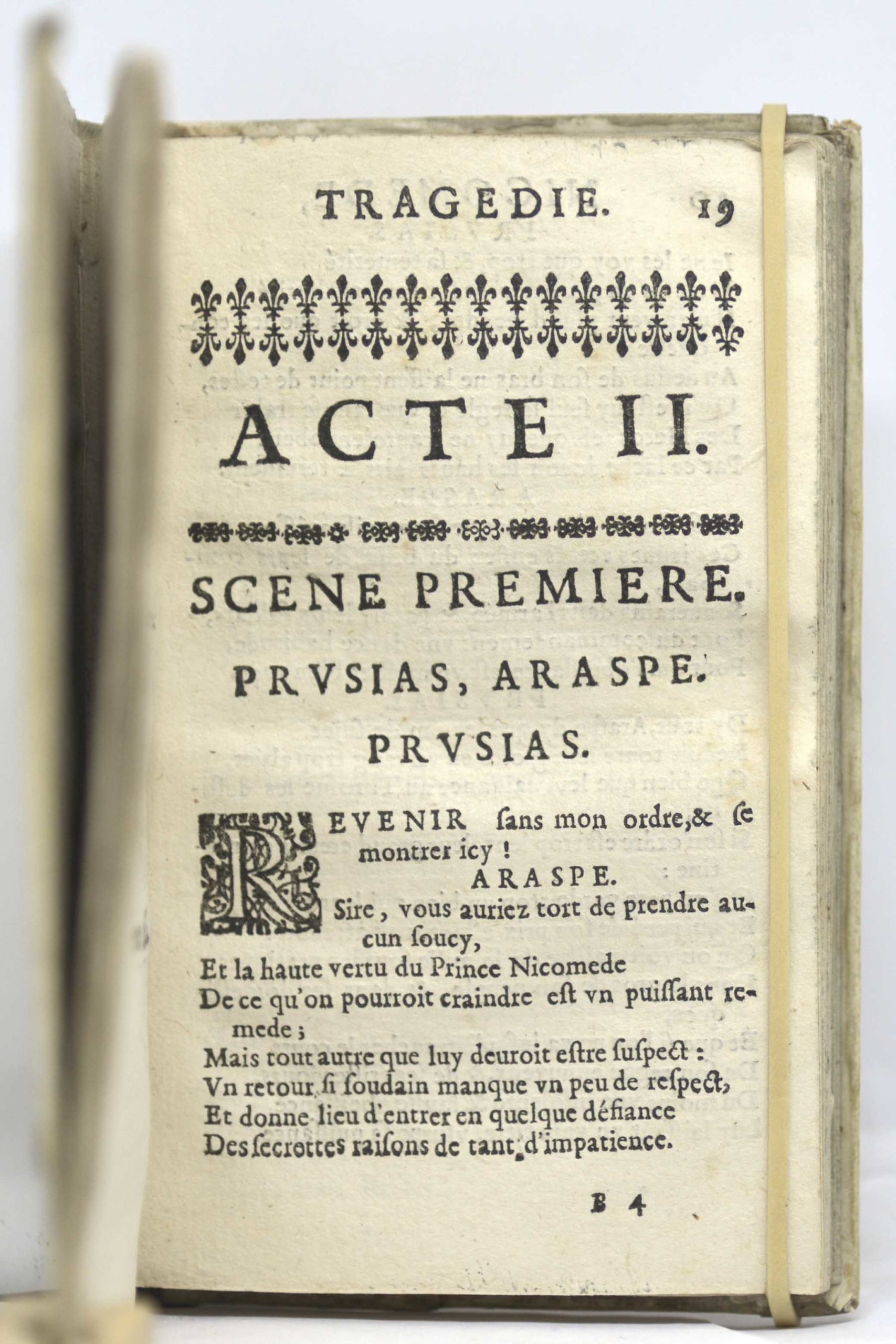 CORNEILLE, Nicomede. Tragedie. Par Mr. de Corneille. 1652 – Image 4