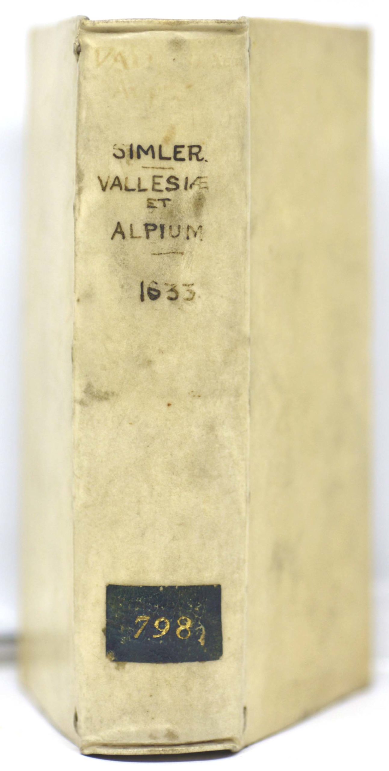 SIMLER, Iosiae Simleri Vallesiae et Alpium descriptio, 1633