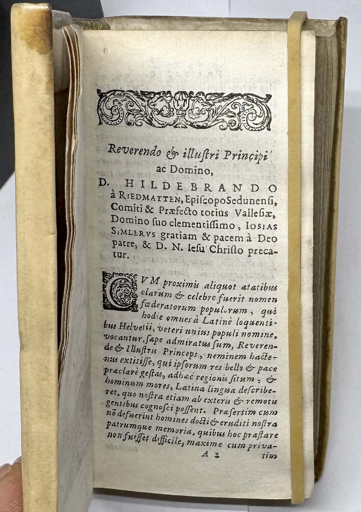 SIMLER, Iosiae Simleri Vallesiae et Alpium descriptio, 1633 – Image 3