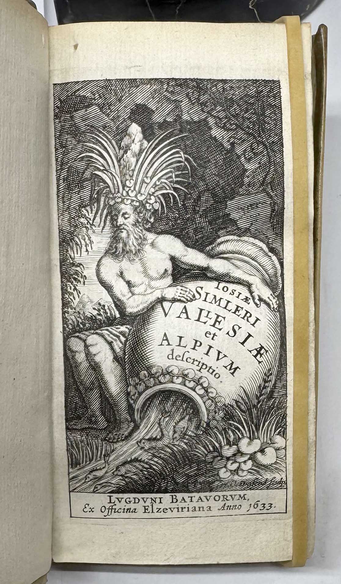 SIMLER, Iosiae Simleri Vallesiae et Alpium descriptio, 1633 – Image 2