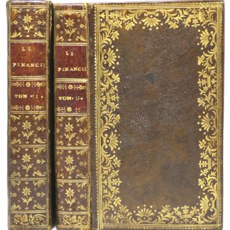 FIEUX DE MOUHY, Le Financier. Par M. le Chevalier de Mouhy, de l'Académie des Belles-Lettres de Dijon. 1755