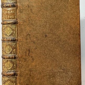 EPICTÈTE / BELLEGARDE (trad.), Les Caractères d'Épictète avec l'explication du tableau de Cebès. 1700