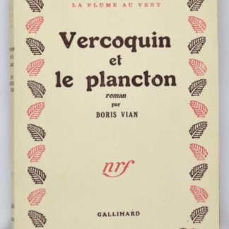 VIAN, Vercoquin et le plancton. 1946