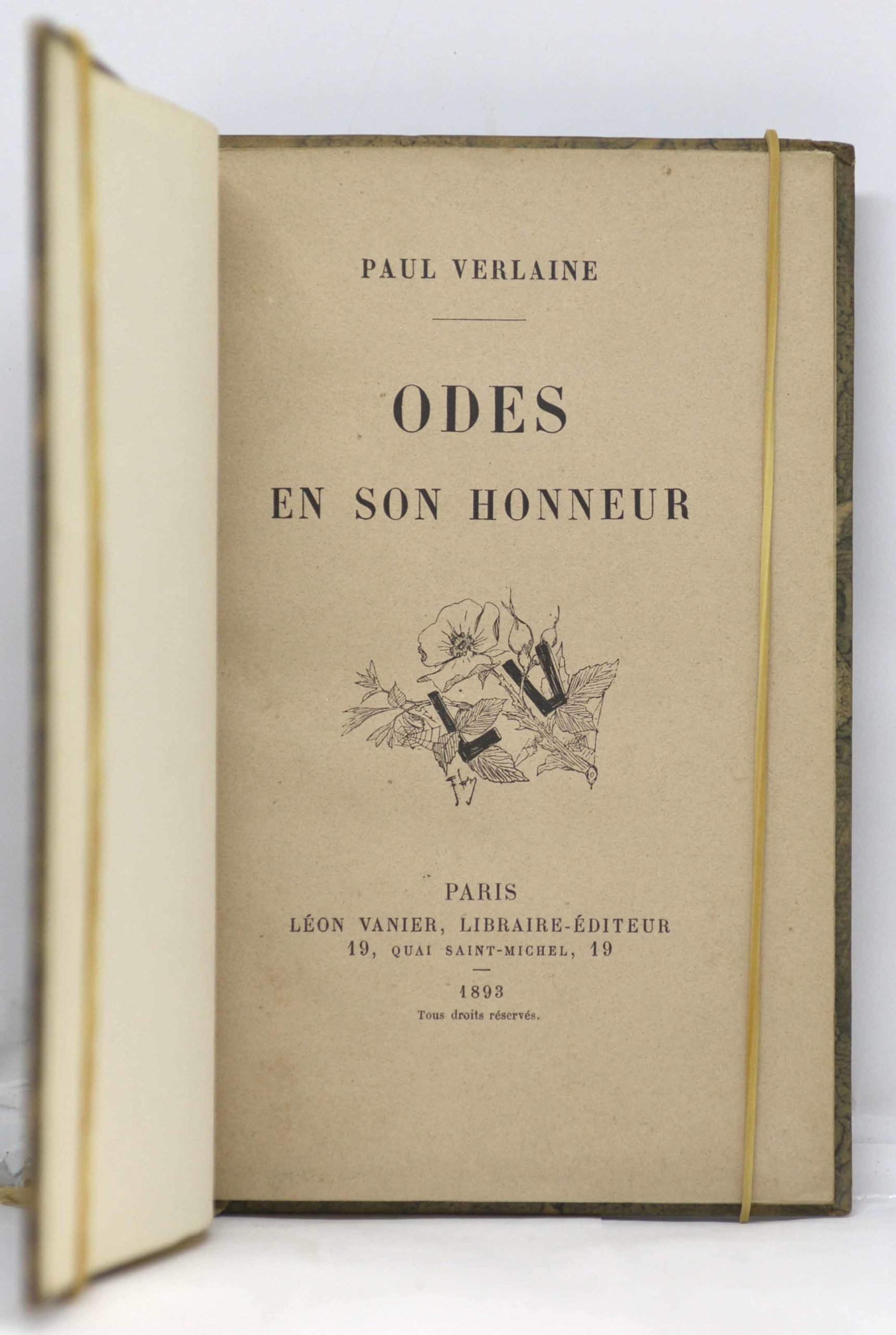 VERLAINE, Odes en son honneur, 1893 – Image 2