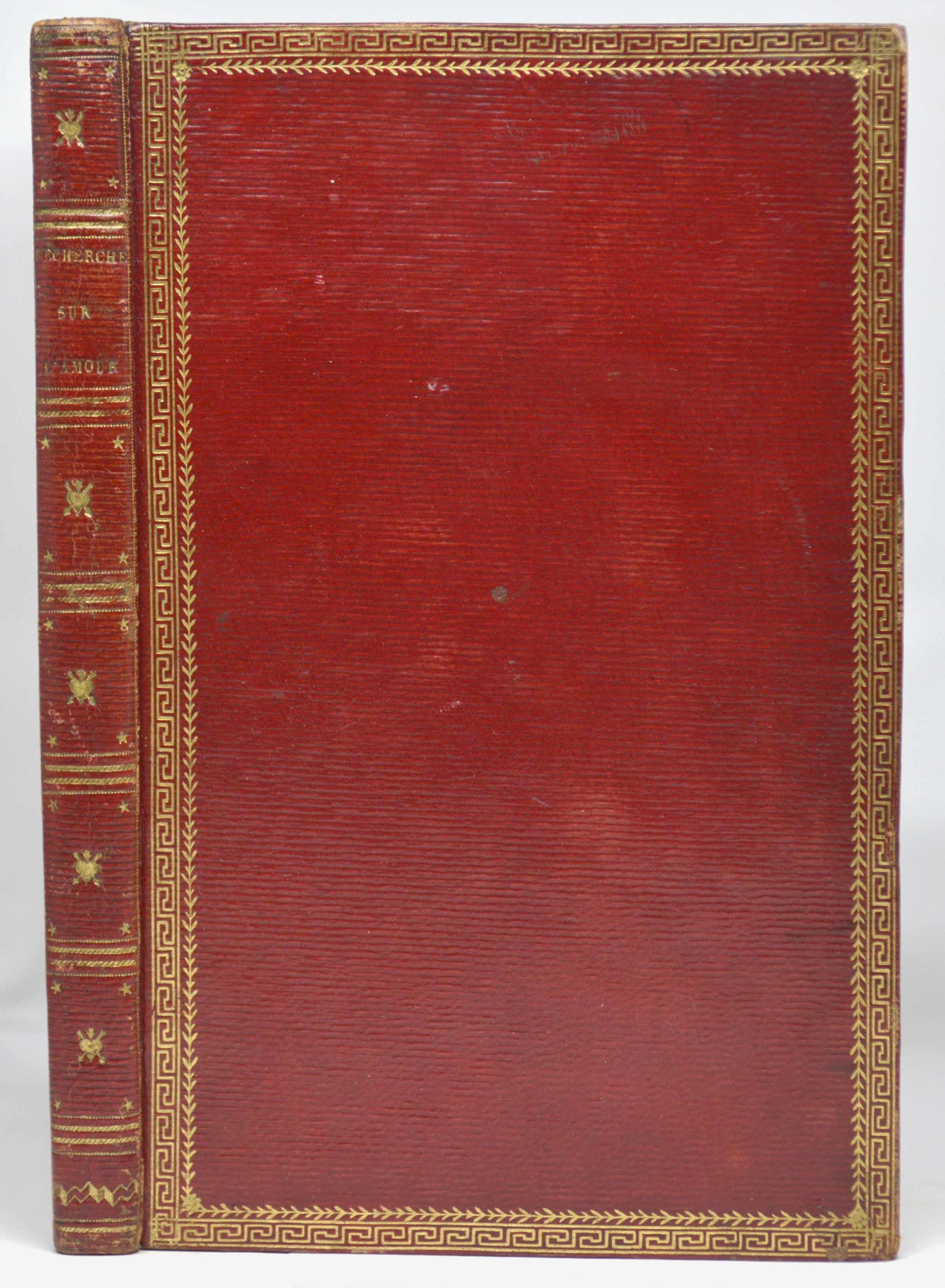 TOULONGEON, Recherches historiques et philosophiques sur l'amour et sur le plaisir. Poëme. Par **********, M. D. L. I. D. F. (membre de l’Institut de France). 1807