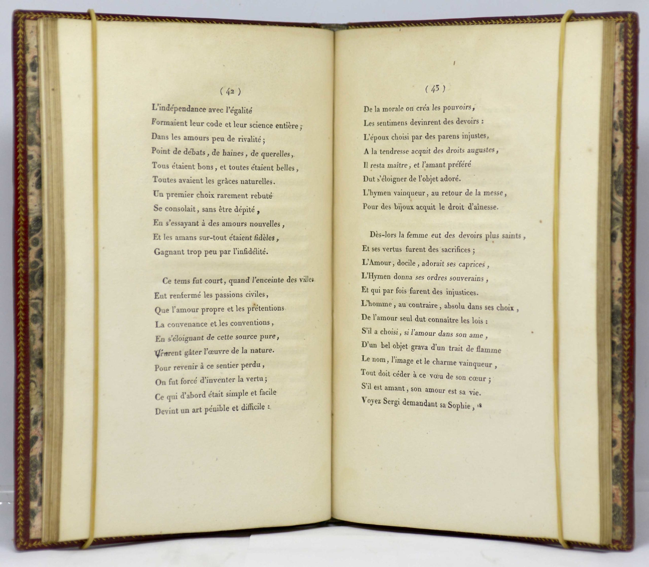TOULONGEON, Recherches historiques et philosophiques sur l'amour et sur le plaisir. Poëme. Par **********, M. D. L. I. D. F. (membre de l’Institut de France). 1807 – Image 4