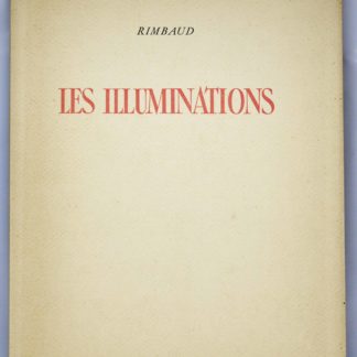 RIMBAUD / LÉGER (ill.), Les Illuminations, Lithographies originales de Fernand Léger. Préface de Henry Miller. 1949