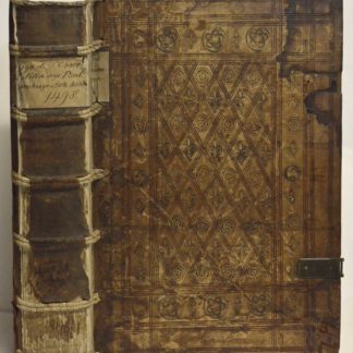 SAINT-CHER [SANCTO CARO], Postilla super Psalterium, domini Hugonis (De Sancto Caro), card. sancte Sabine. 1498