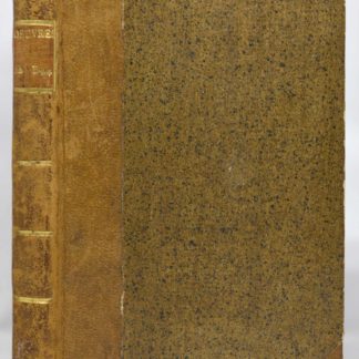 BOUFFLERS, Oeuvres diverses en vers et en prose de M. le chevalier de B**. Nouvelle édition corrigée et augmentée. 1786
