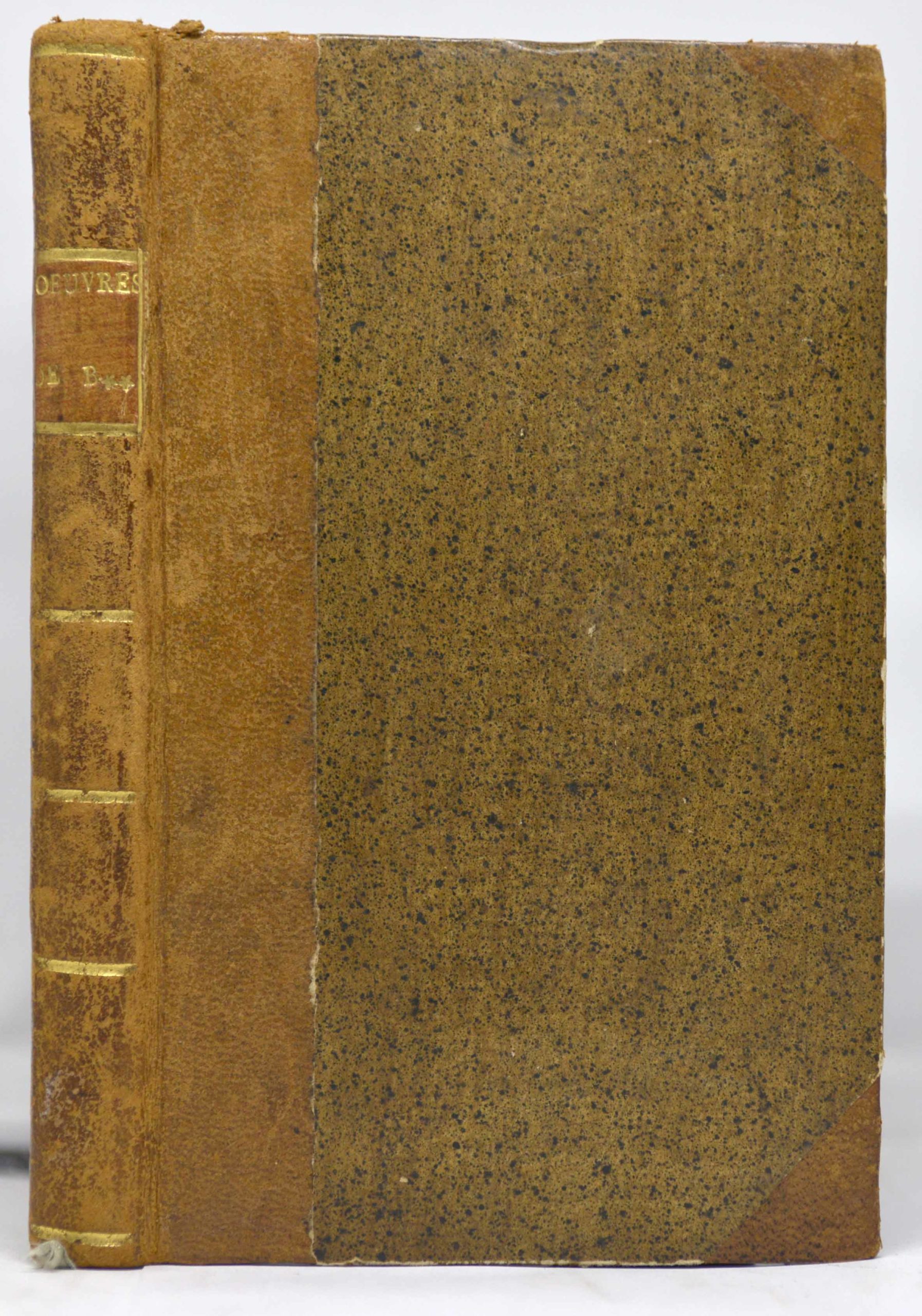 BOUFFLERS, Oeuvres diverses en vers et en prose de M. le chevalier de B**. Nouvelle édition corrigée et augmentée. 1786