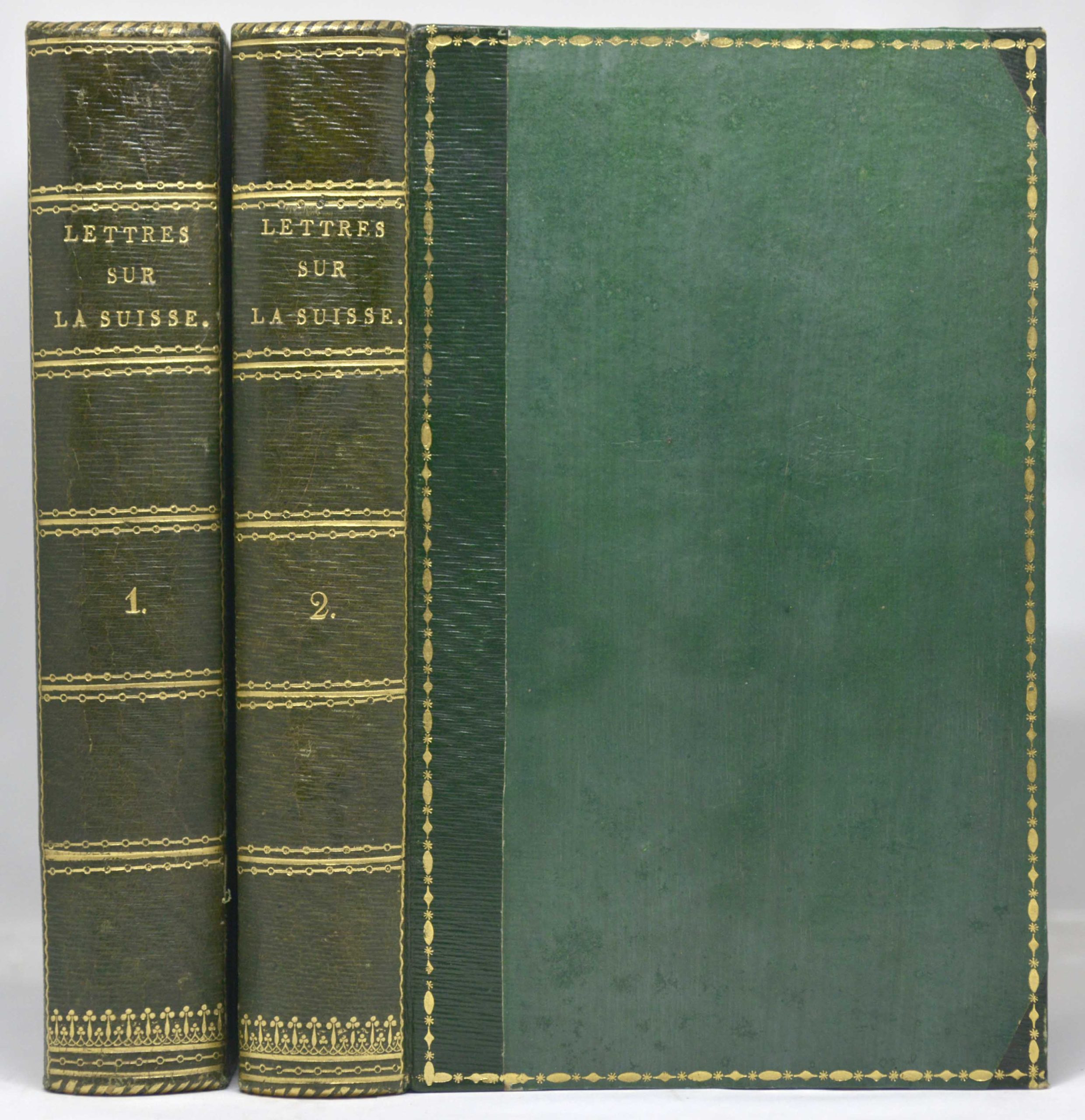 RAOUL-ROCHETTE, Lettres sur la Suisse écrites en 1819, 1820, 1821. Seconde édition revue et corrigée ; ornées de gravures d'après König et autres paysagistes célèbres. 1823