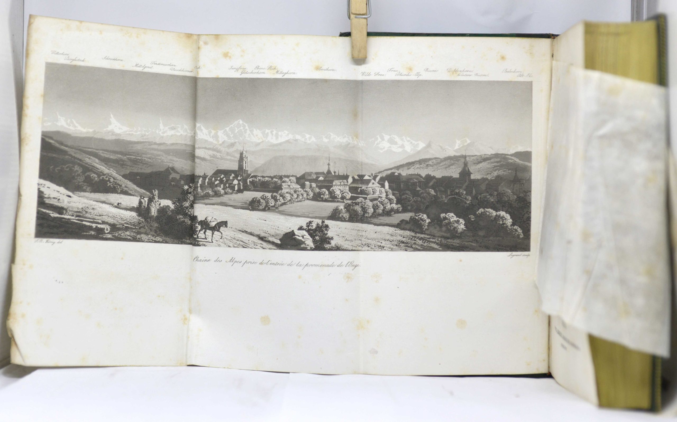 RAOUL-ROCHETTE, Lettres sur la Suisse écrites en 1819, 1820, 1821. Seconde édition revue et corrigée ; ornées de gravures d'après König et autres paysagistes célèbres. 1823 – Image 4