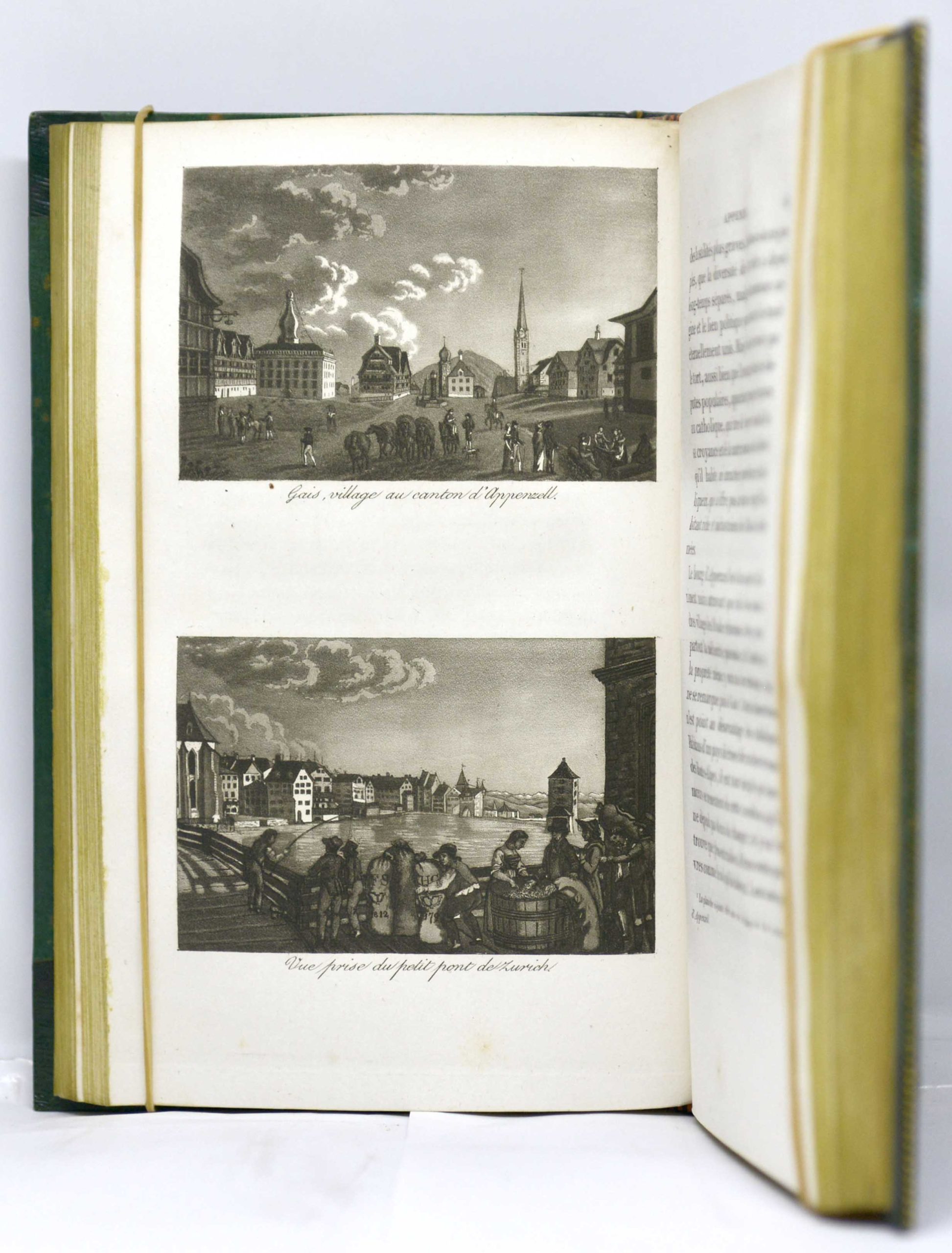 RAOUL-ROCHETTE, Lettres sur la Suisse écrites en 1819, 1820, 1821. Seconde édition revue et corrigée ; ornées de gravures d'après König et autres paysagistes célèbres. 1823 – Image 8