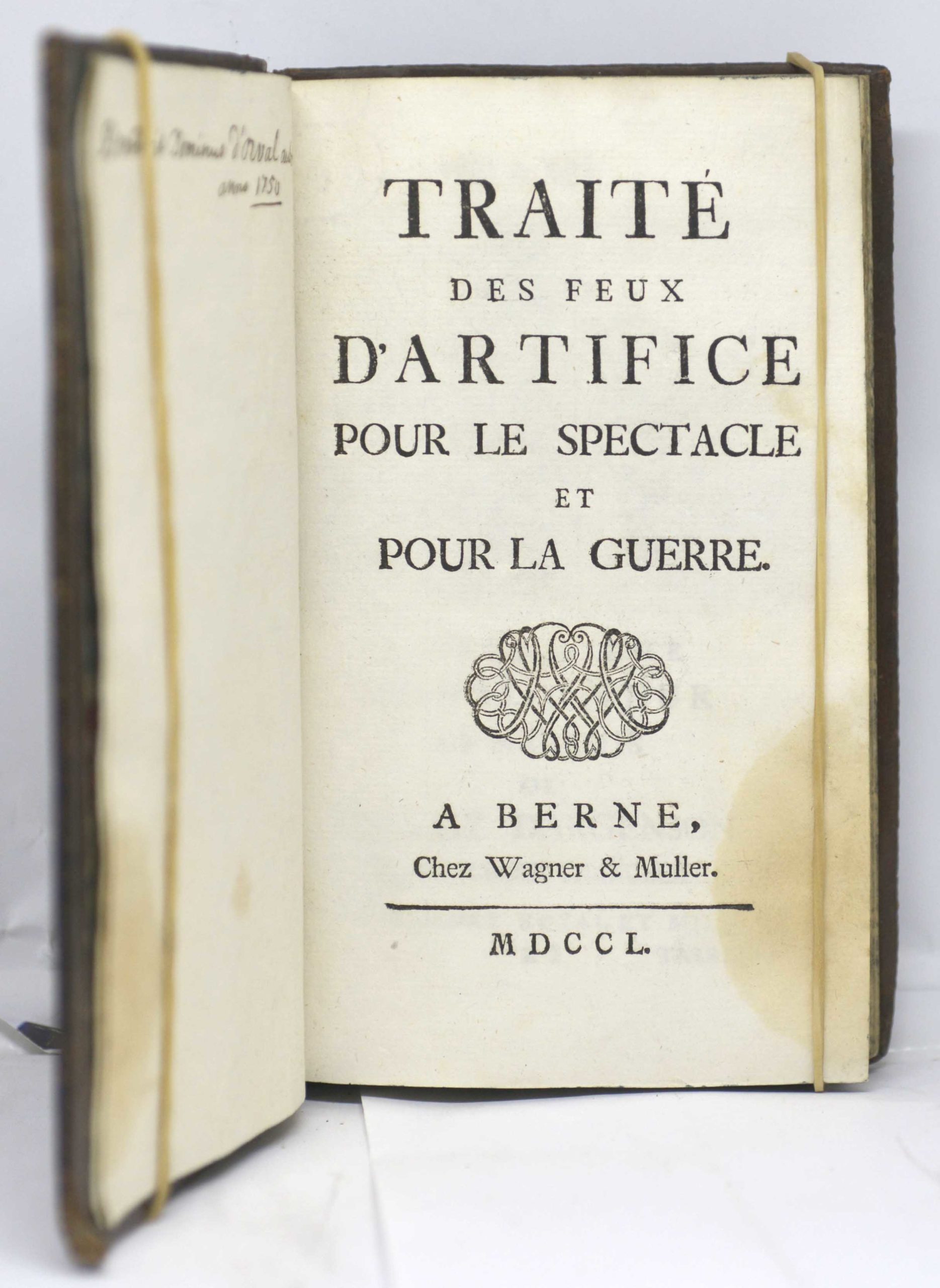 PERRINET D'ORVAL, Traité des feux d'artifice pour le spectacle et pour la guerre. 1750 – Image 3