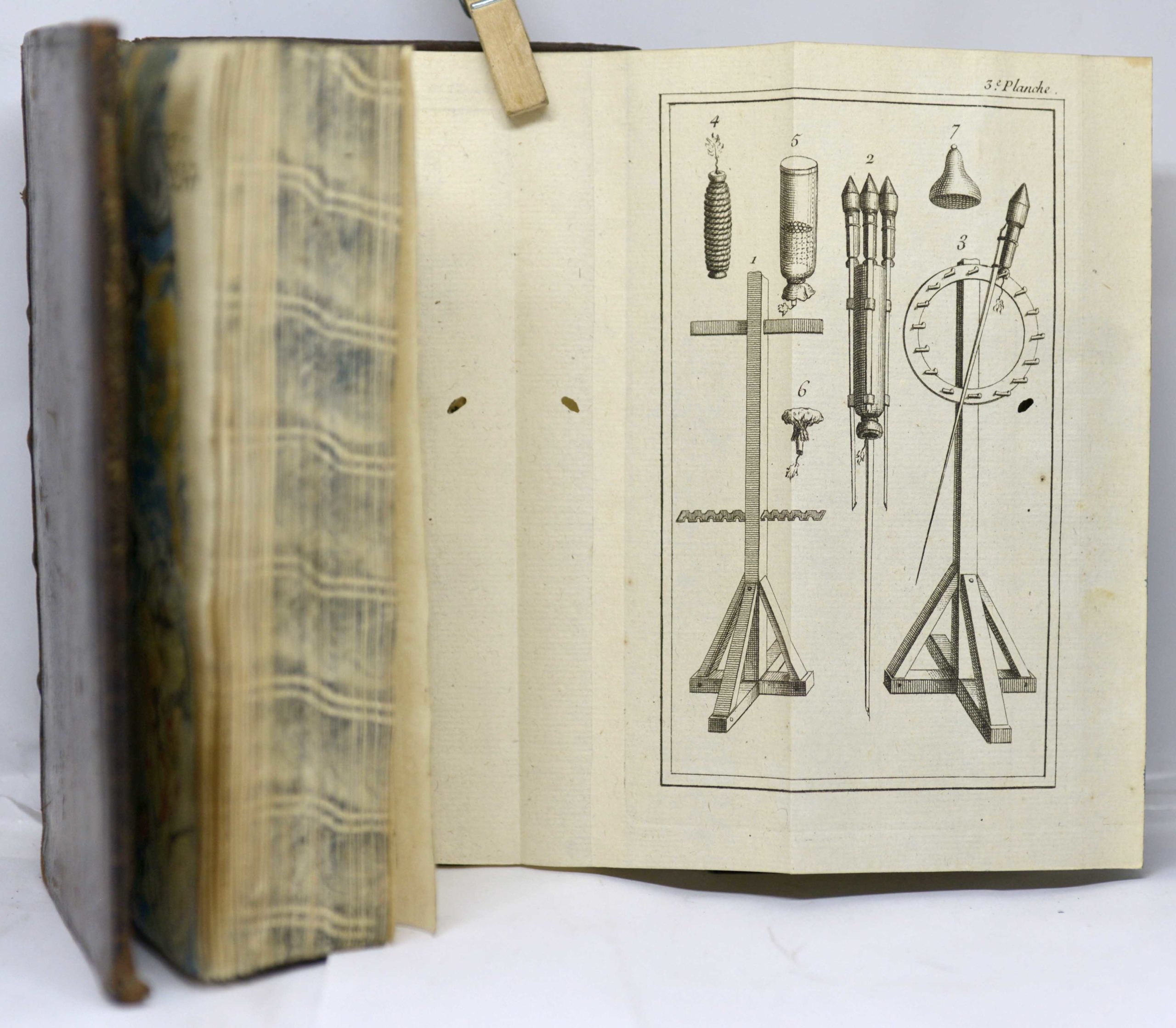 PERRINET D'ORVAL, Traité des feux d'artifice pour le spectacle et pour la guerre. 1750 – Image 7