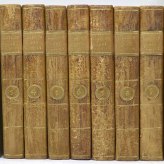 MÜLLER, Histoire des Suisses, traduite de l'Allemand de Jean Müller. 1794-1801