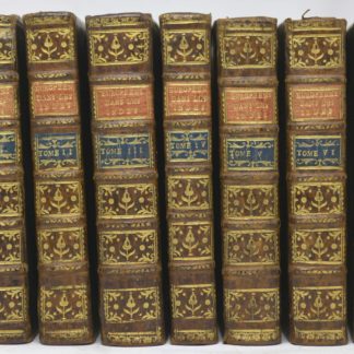 RAYNAL, Histoire philosophique et politique des établissemens et du commerce des Européens dans les deux Indes. Nouvelle édition, corrigée & augmentée d'une Tables des Matières. 1773