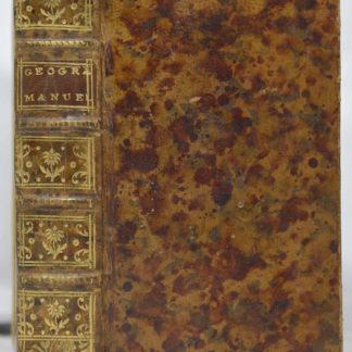 EXPILLY, Le Géographe. Manuel. 1770