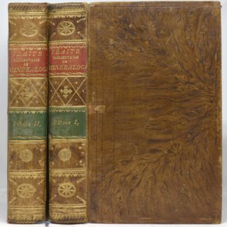 BRONGNIART, Traité élémentaire de minéralogie, avec des applications aux arts. 1807