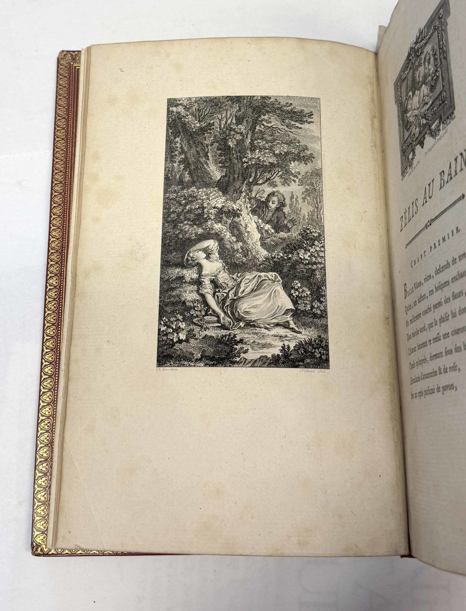 PEGAY, Zelis au bain, Poëme en quatre chants. 1763 – Image 7