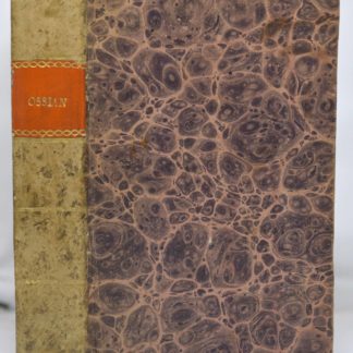 BAOUR-LORMIAN, Ossian, barde du troisième siècle, Poésies galliques en vers français ; par P. M. L. Baour Lormian, de l’Academie Française. Quatrième édition, avec six gravures. 1818
