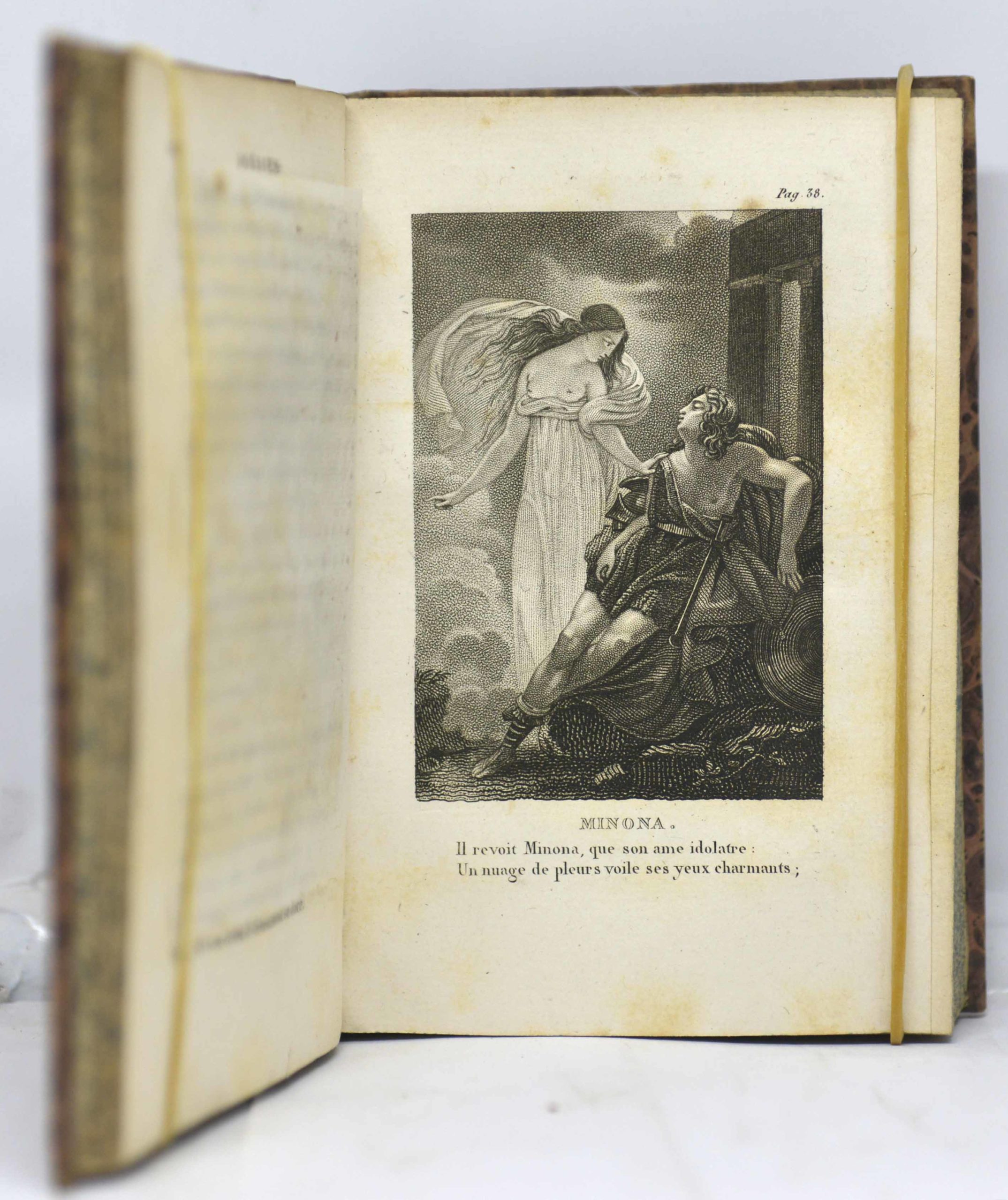 BAOUR-LORMIAN, Ossian, barde du troisième siècle, Poésies galliques en vers français ; par P. M. L. Baour Lormian, de l’Academie Française. Quatrième édition, avec six gravures. 1818 – Image 4
