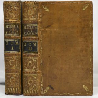 TASSO (dit Le Tasse), Il Goffredo, overo Gierusalemme liberata : poema heroico del sig. Torquato Tasso... 1678