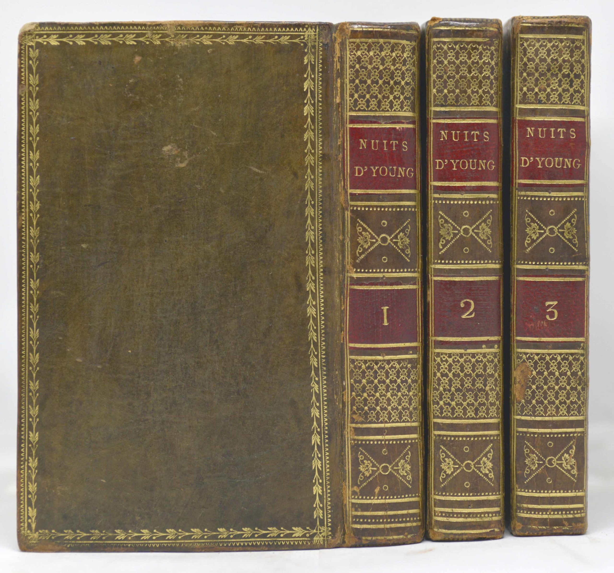YOUNG, Les nuits d'Young, traduites de l'anglais par M. Le Tourneur. Quatrième édition. 1787