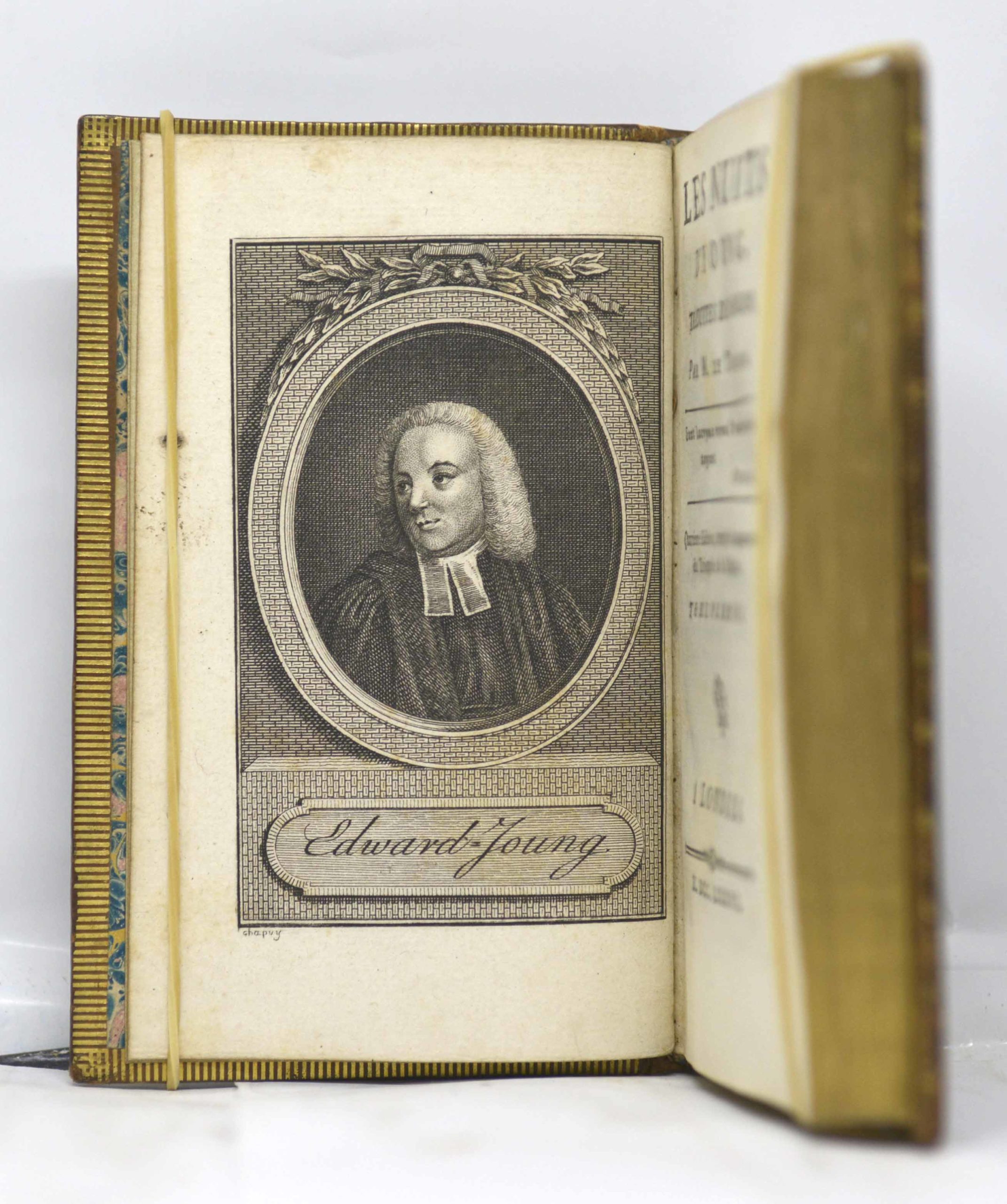 YOUNG, Les nuits d'Young, traduites de l'anglais par M. Le Tourneur. Quatrième édition. 1787 – Image 3