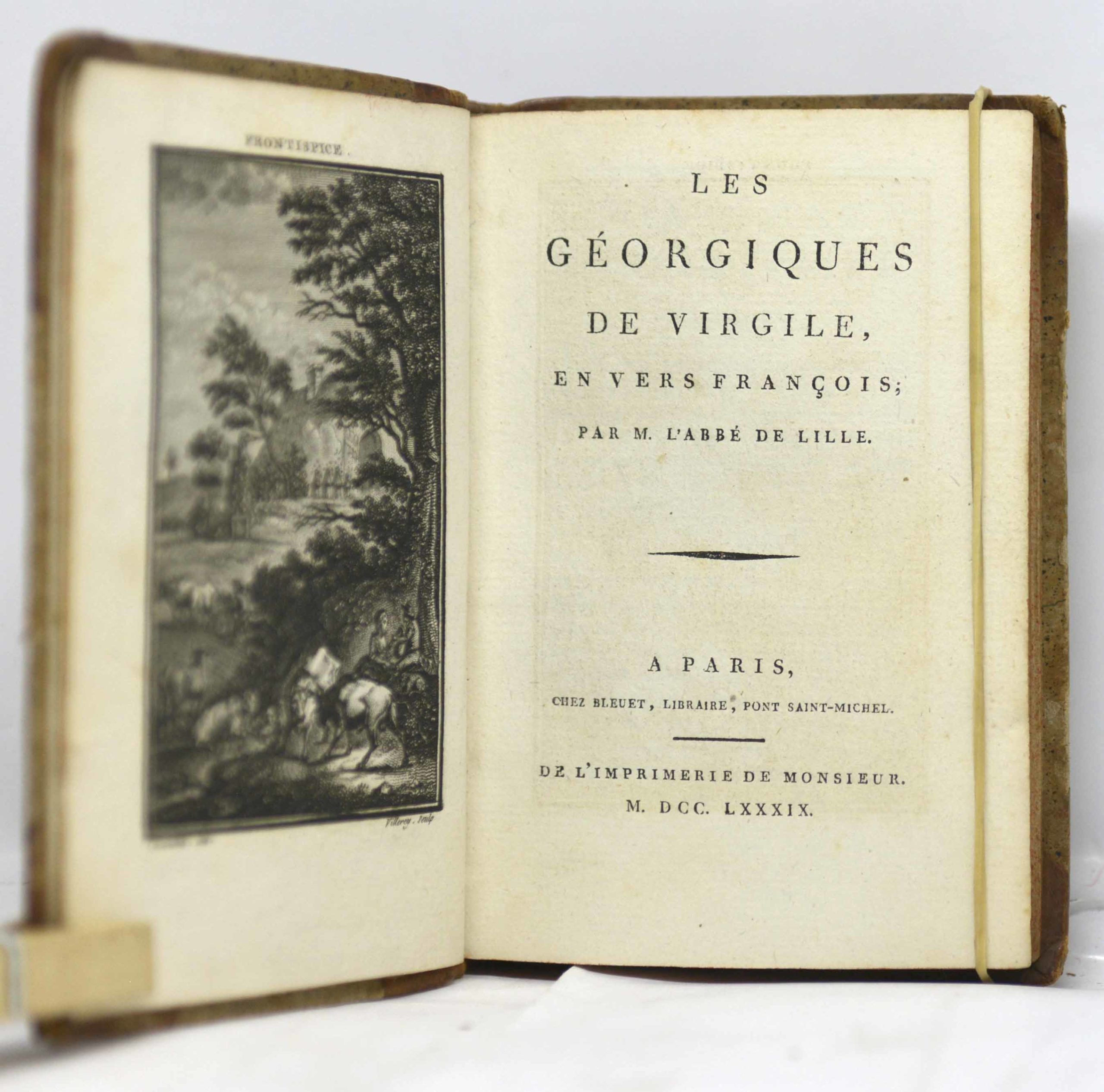 VIRGILE, Les Géorgiques de Virgile, en vers francois; par M. L'Abbe de Lille. 1789 – Image 3