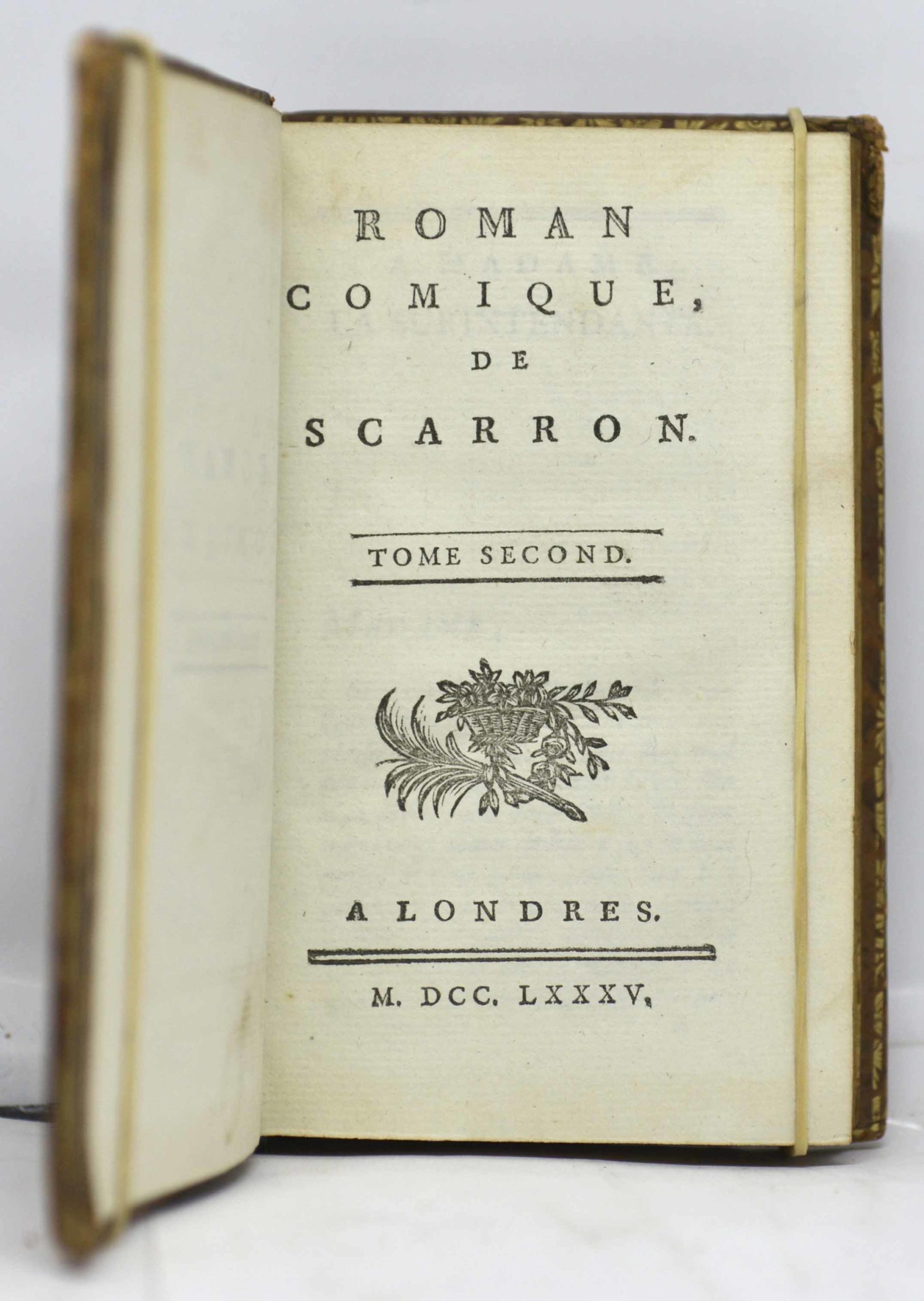 SCARRON, Roman comique de Scarron. 1785 – Image 5