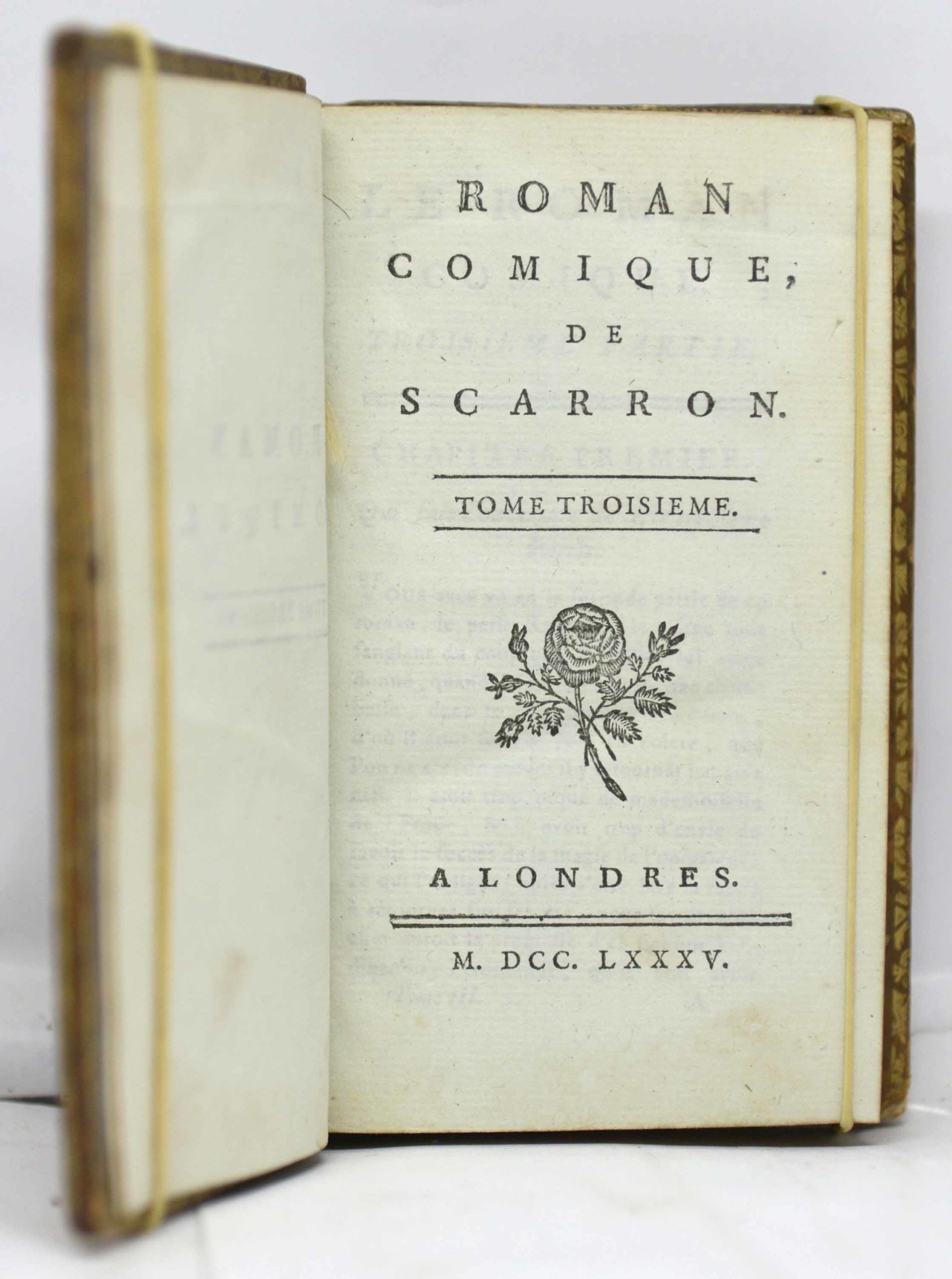 SCARRON, Roman comique de Scarron. 1785 – Image 6