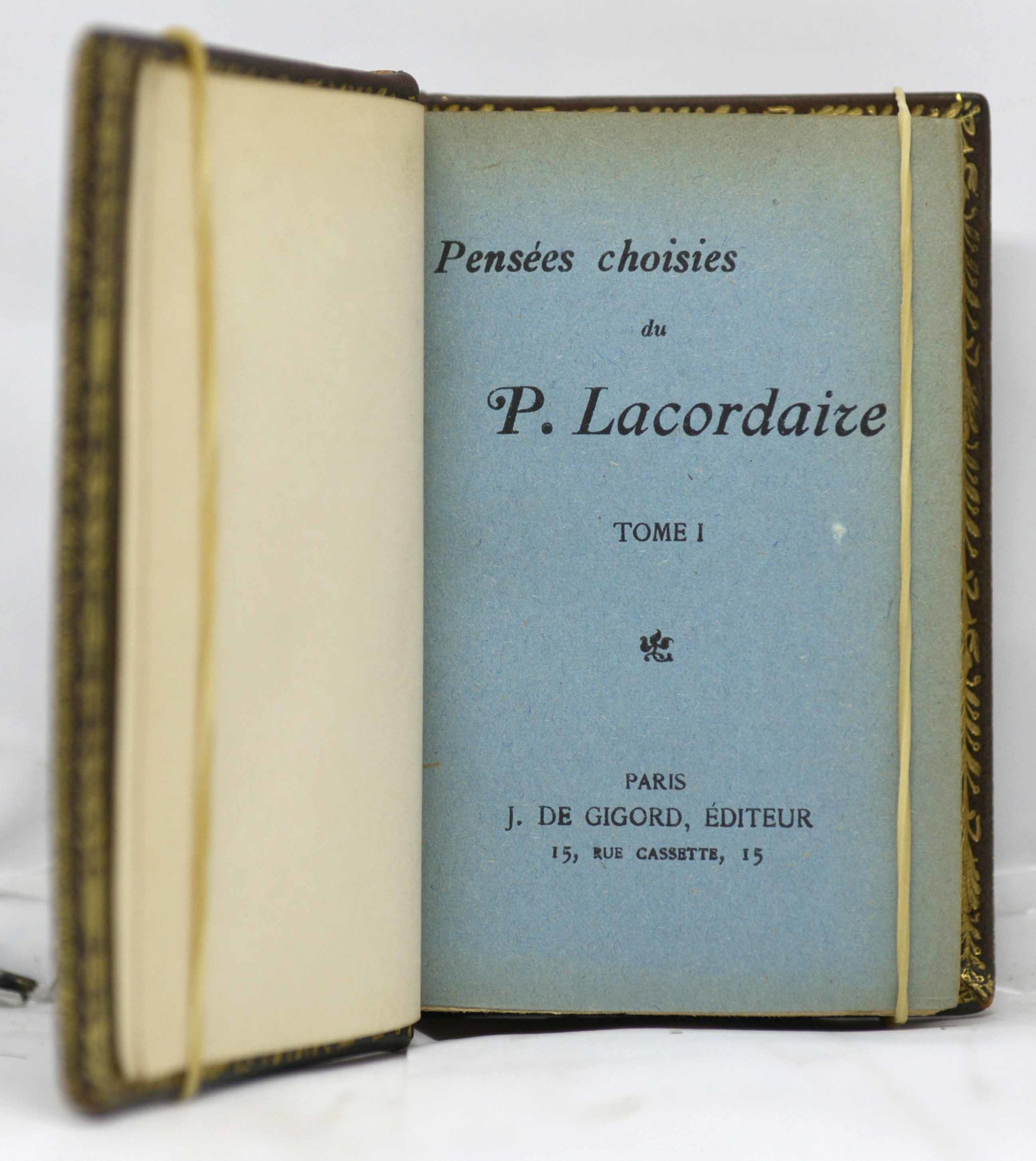 LACORDAIRE (père), Pensées choisies de R. P. Lacordaire, 1921 – Image 2