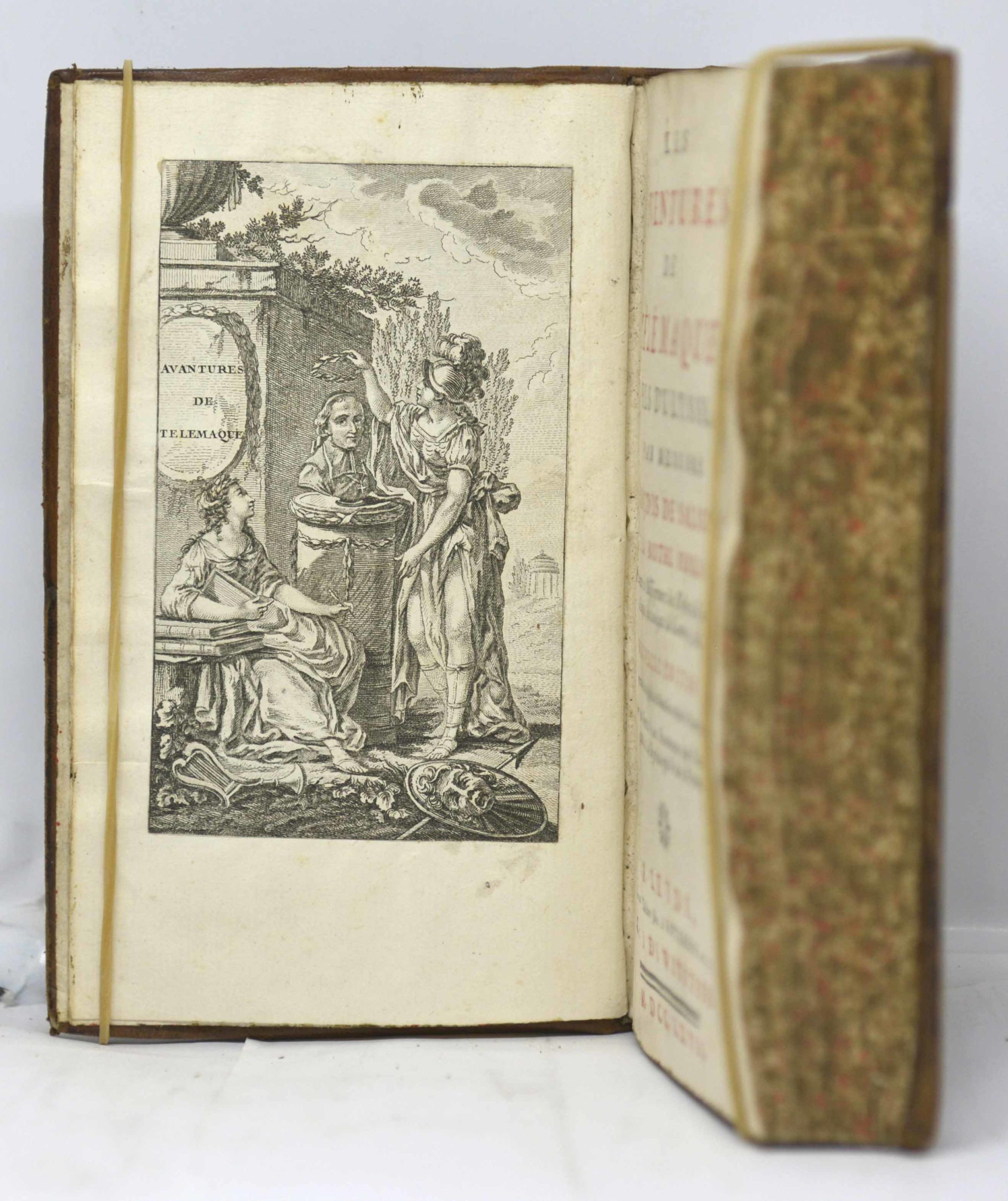 SALIGNAC DE LA MOTHE-FÉNELON, Les Aventures de Télémaque, fils d'Ulysse. 1725 – Image 2