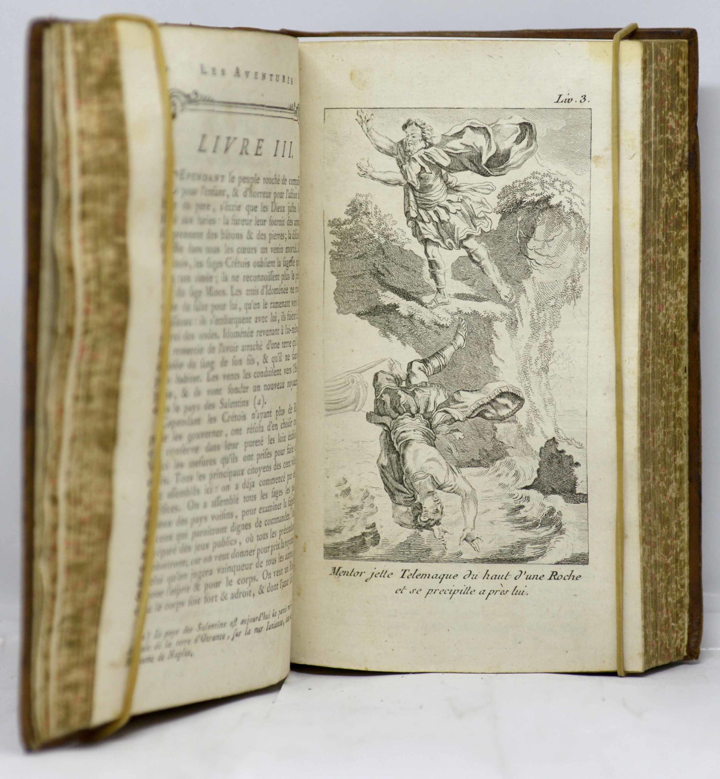 SALIGNAC DE LA MOTHE-FÉNELON, Les Aventures de Télémaque, fils d'Ulysse. 1725 – Image 4