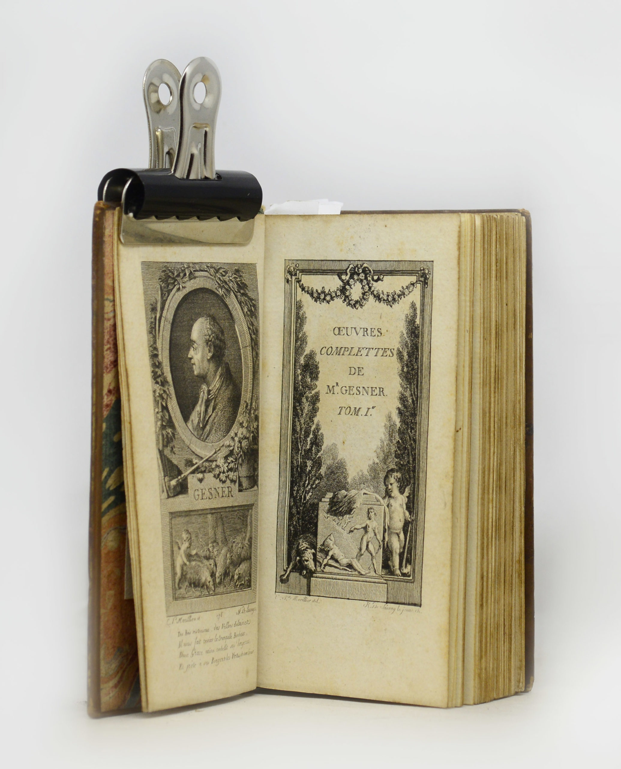GESSNER, OEUVRES COMPLETTES DE Mr GESNER. 1778 – Image 2