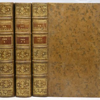 PAULIAN, Dictionnaire de physique dédié à Monseigneur le Dauphin. 1773