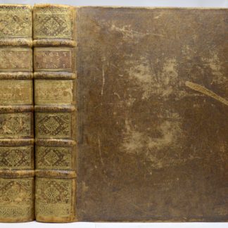PUFENDORF / [BARBEYRAC, trad.], Le droit de la nature et des gens ou système général des principes importans de la morale, de la jurisprudence, et de la politique [...] Cinquième édition revuë et augmentée. 1734