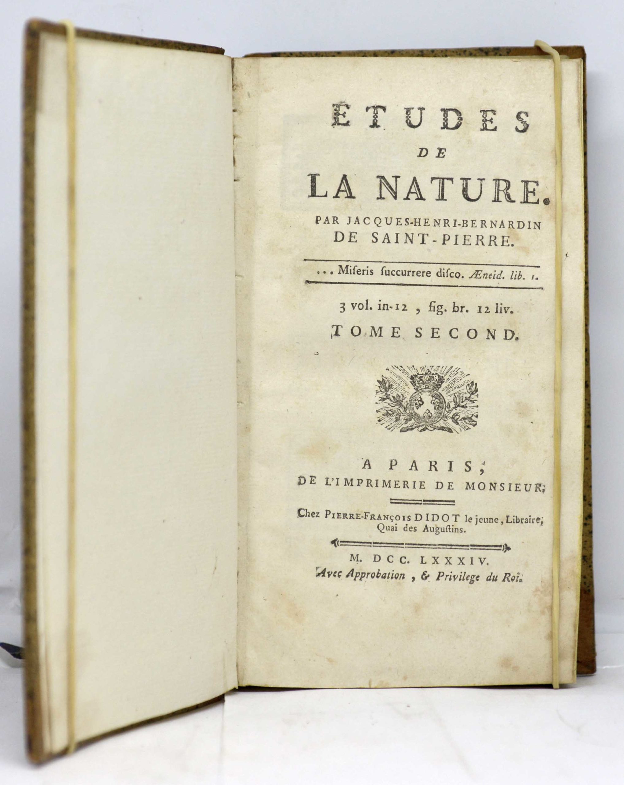SAINT-PIERRE, Études de la nature, 1784 – Image 5