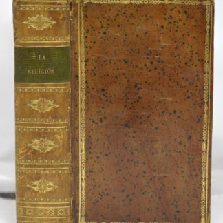 RACINE, La Religion. Poème ; Par Monsieur Racine, de l'Académie royale des inscriptions & Belles lettres. 1785