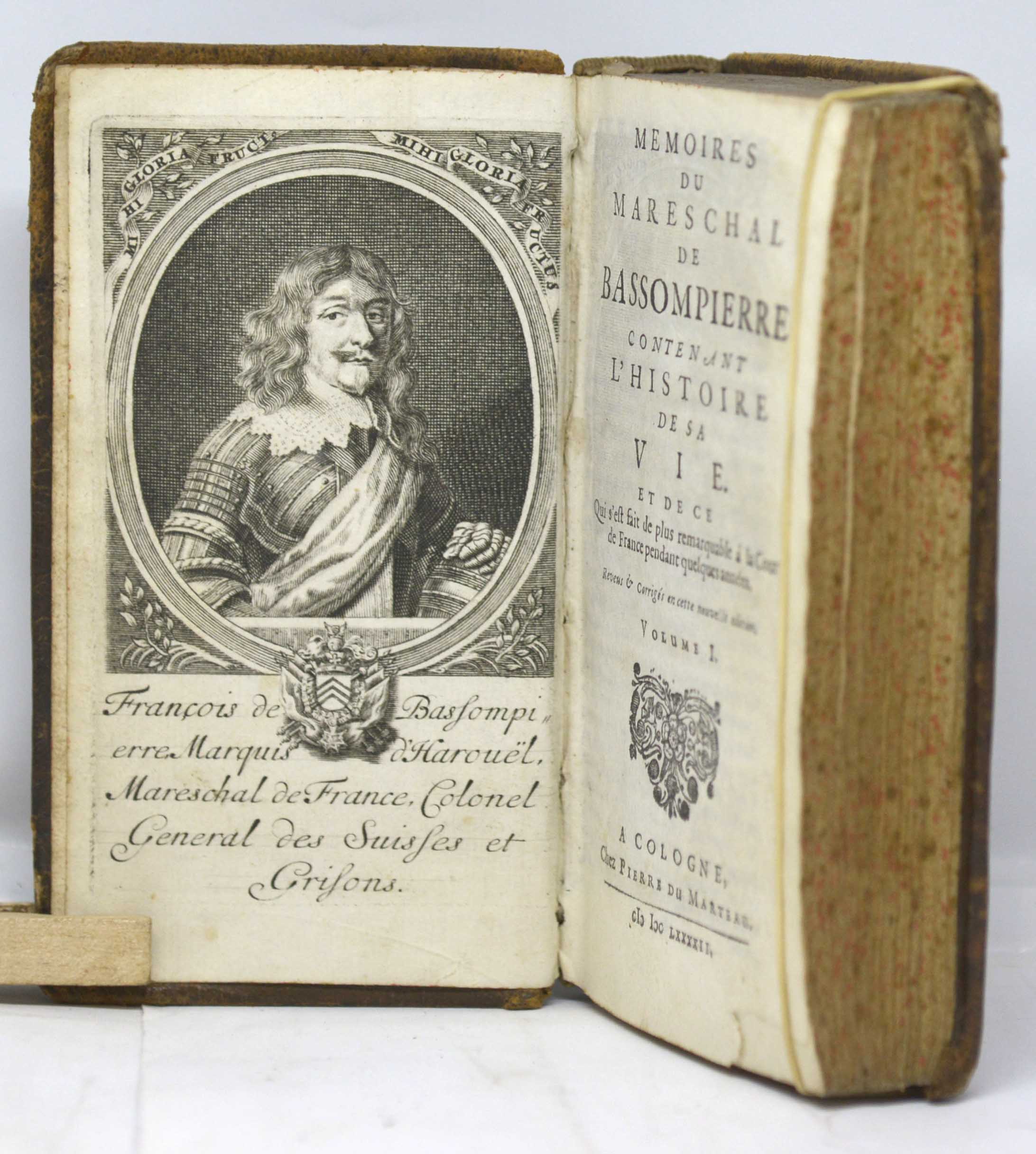 BASSOMPIERRE, Mémoires du Mareschal de Bassompierre contenant l'histoire de sa vie et de ce qui s'est fait de plus remarquable à la cour de France pendant quelques années... 1692 – Image 2